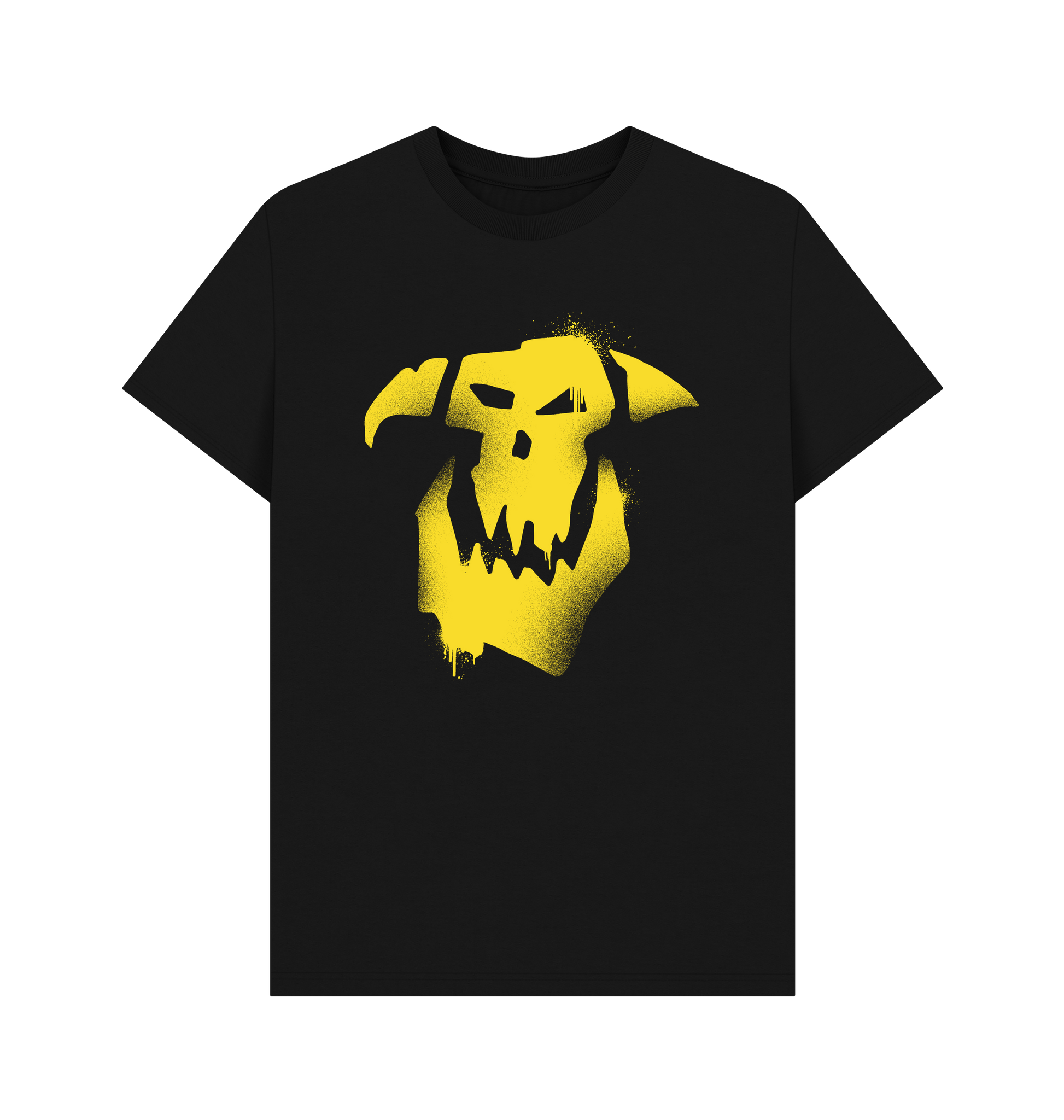 Black Orruk Warclans Graffiti Insignia T Shirt