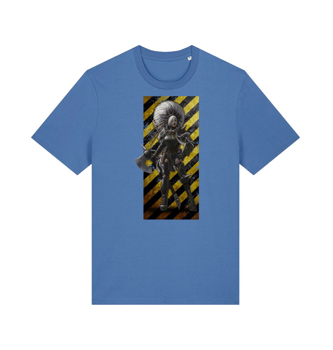 Bright Blue Printed T-shirt