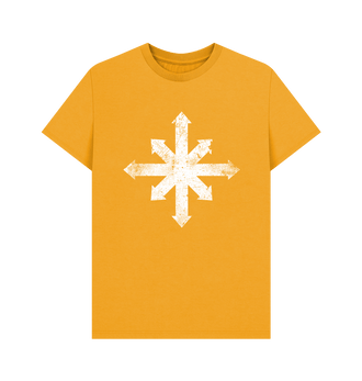 Mustard Chaos Space Marines Battleworn Insignia T Shirt