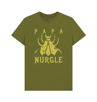 Moss Green Papa Nurgle Fly T Shirt