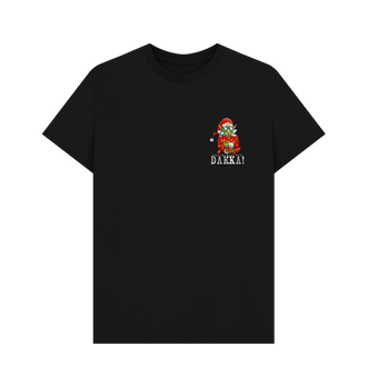 Black Red Gobbo Double Print T Shirt