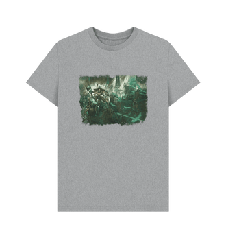 Athletic Grey Necrons Skorpekh Lord Design T Shirt