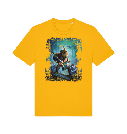 Spectra Yellow Printed T-shirt