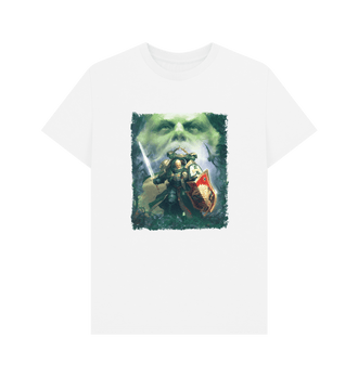 White Premium Lion El'Jonson T Shirt