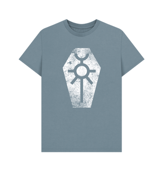 Stone Blue Necrons Battleworn Insignia T Shirt