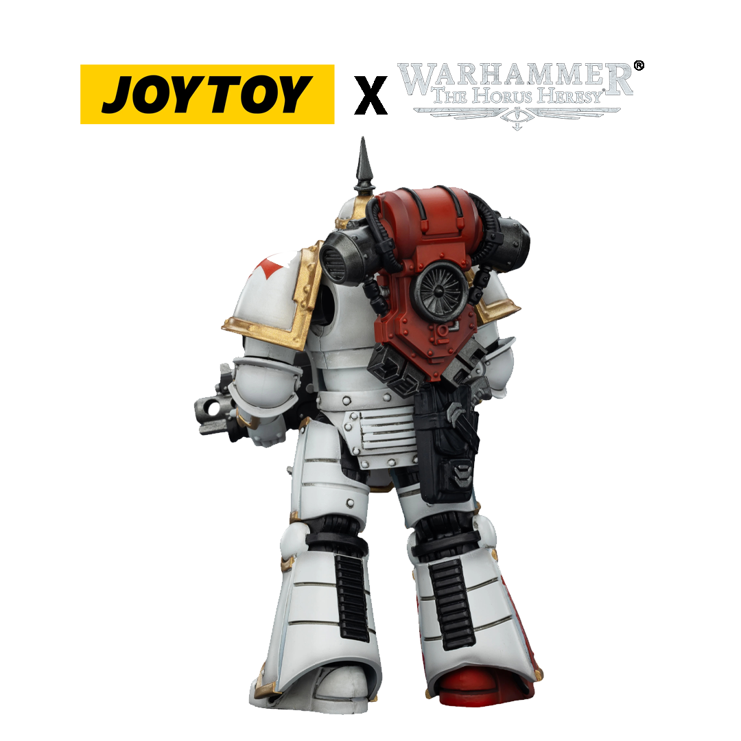 JoyToy Warhammer The Horus Heresy Action Figure - White Scars, MKIII Tactical Legionary (1/18 Scale)