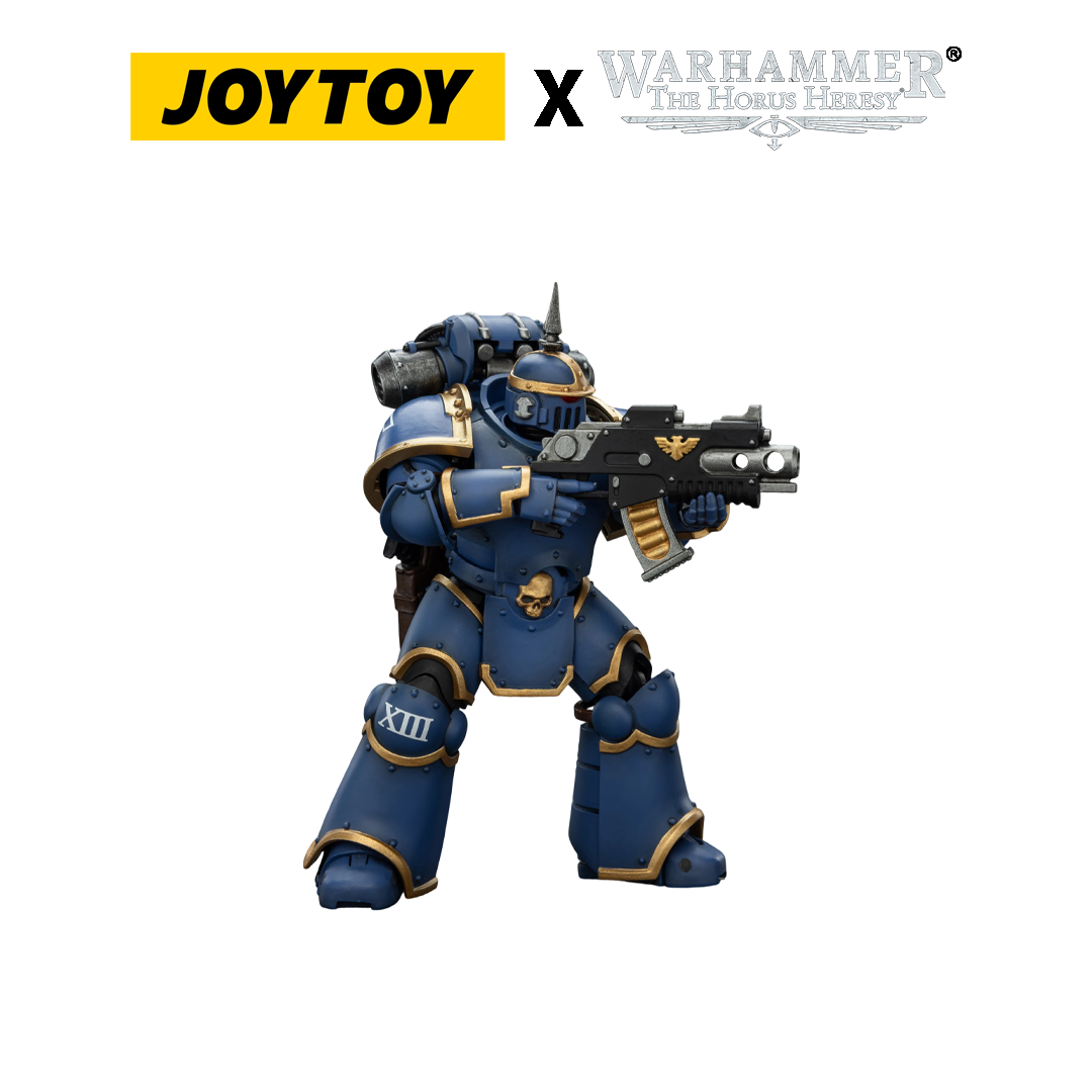 JoyToy Warhammer The Horus Heresy Action Figure - Ultramarines, MKIII Legionary (1/18 Scale) Preorder