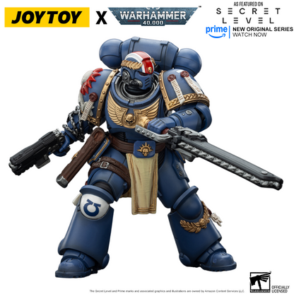 JoyToy Warhammer 40,000 Action Figure - Titus with Laurels of Victory (1/18 Scale) Preorder