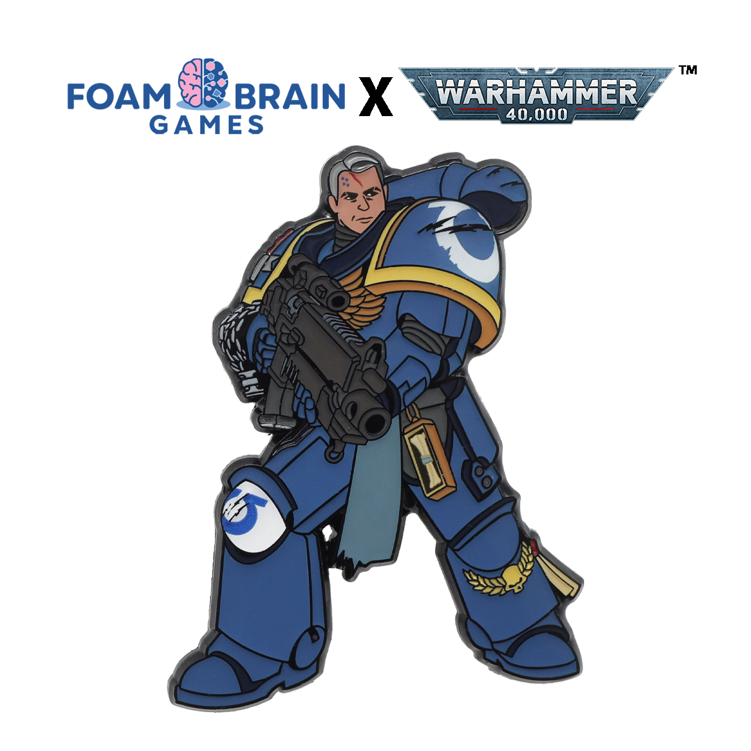 Warhammer 40,000 Mystery Loot: Ultramarines vs. Tyranids Enamel Pin USA