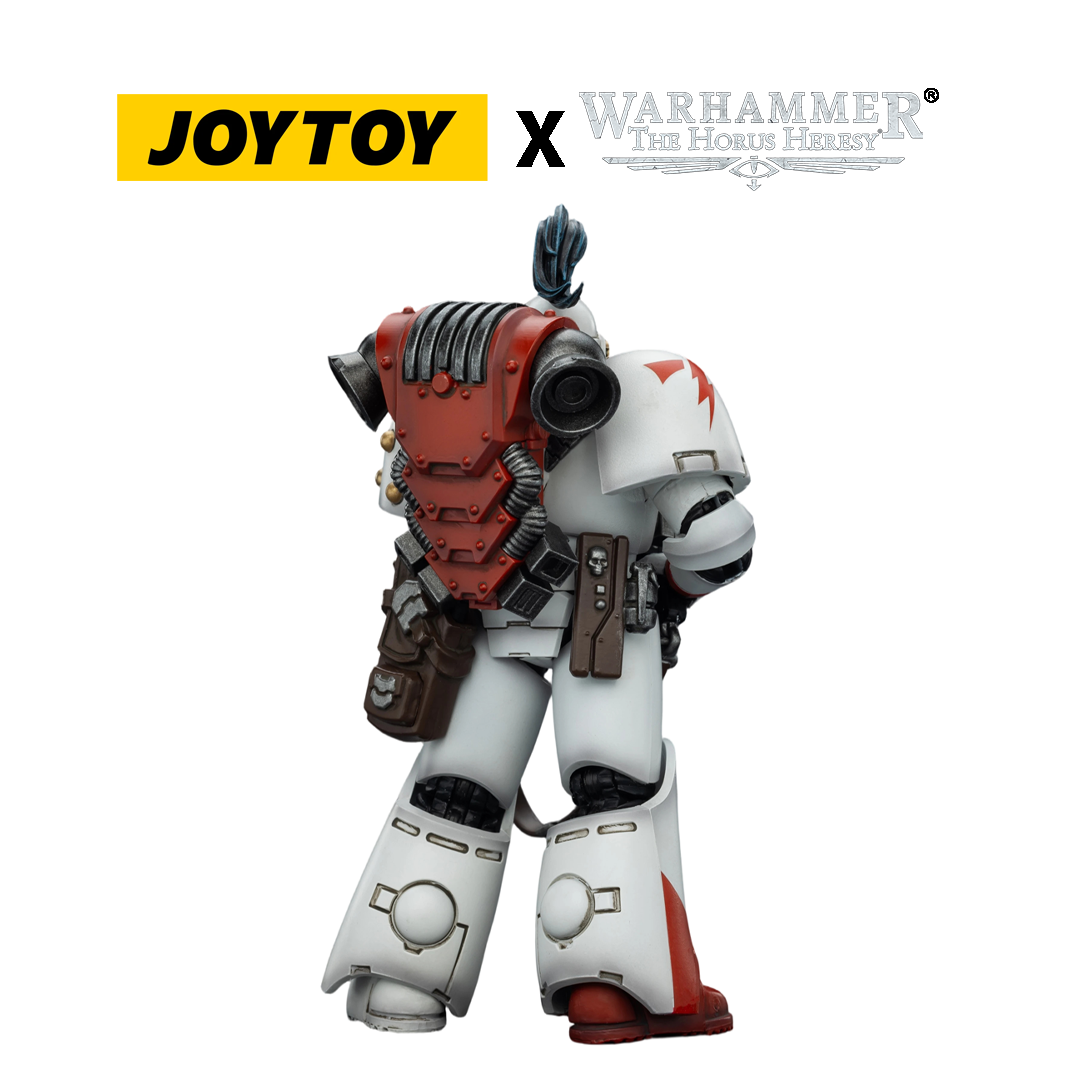JoyToy Warhammer The Horus Heresy Action Figure - White Scars, MKVI Tactical Legionary (1/18 Scale)