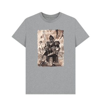 Athletic Grey GRIMDARK - Commissar T Shirt