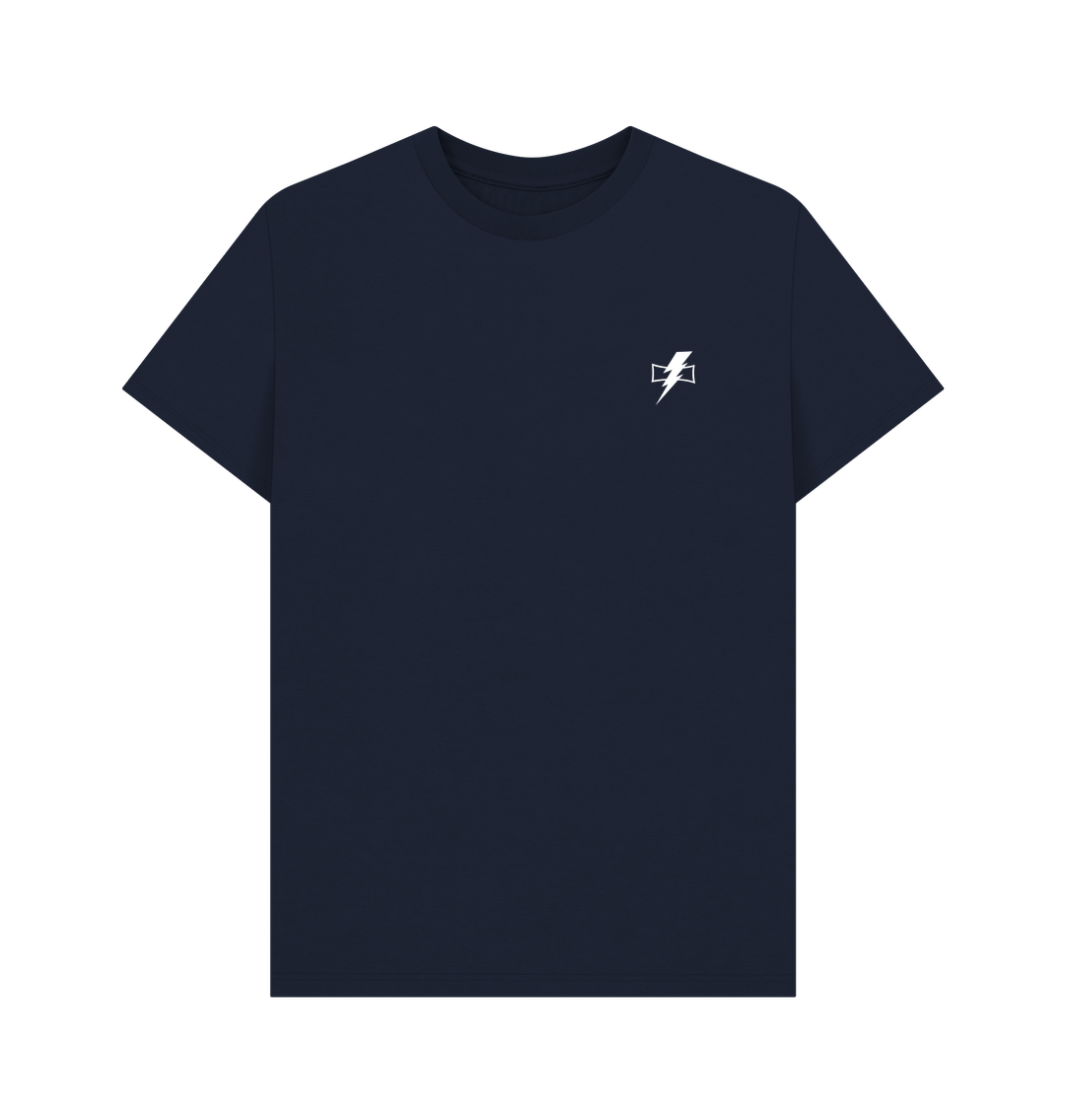 Navy Blue Printed T-shirt