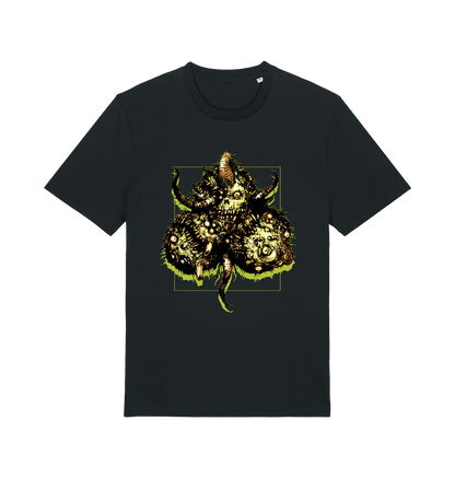 Black Printed T-shirt Front