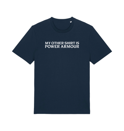 French Navy Printed T-shirt