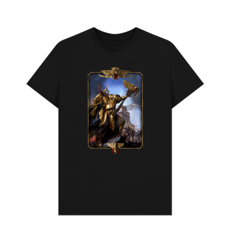 Black Adeptus Custodes - Trajann Valoris T Shirt