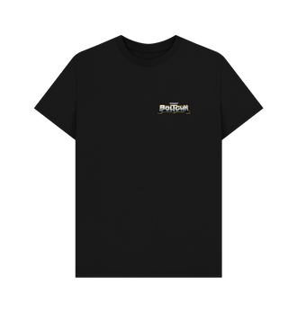 Black Warhammer 40,000: Boltgun 3.5\" Floppy Back Print T Shirt