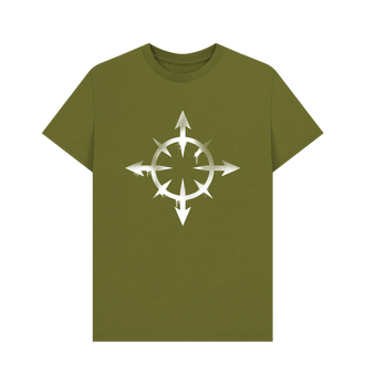 Moss Green Chaos Daemons Graffiti Insignia T Shirt