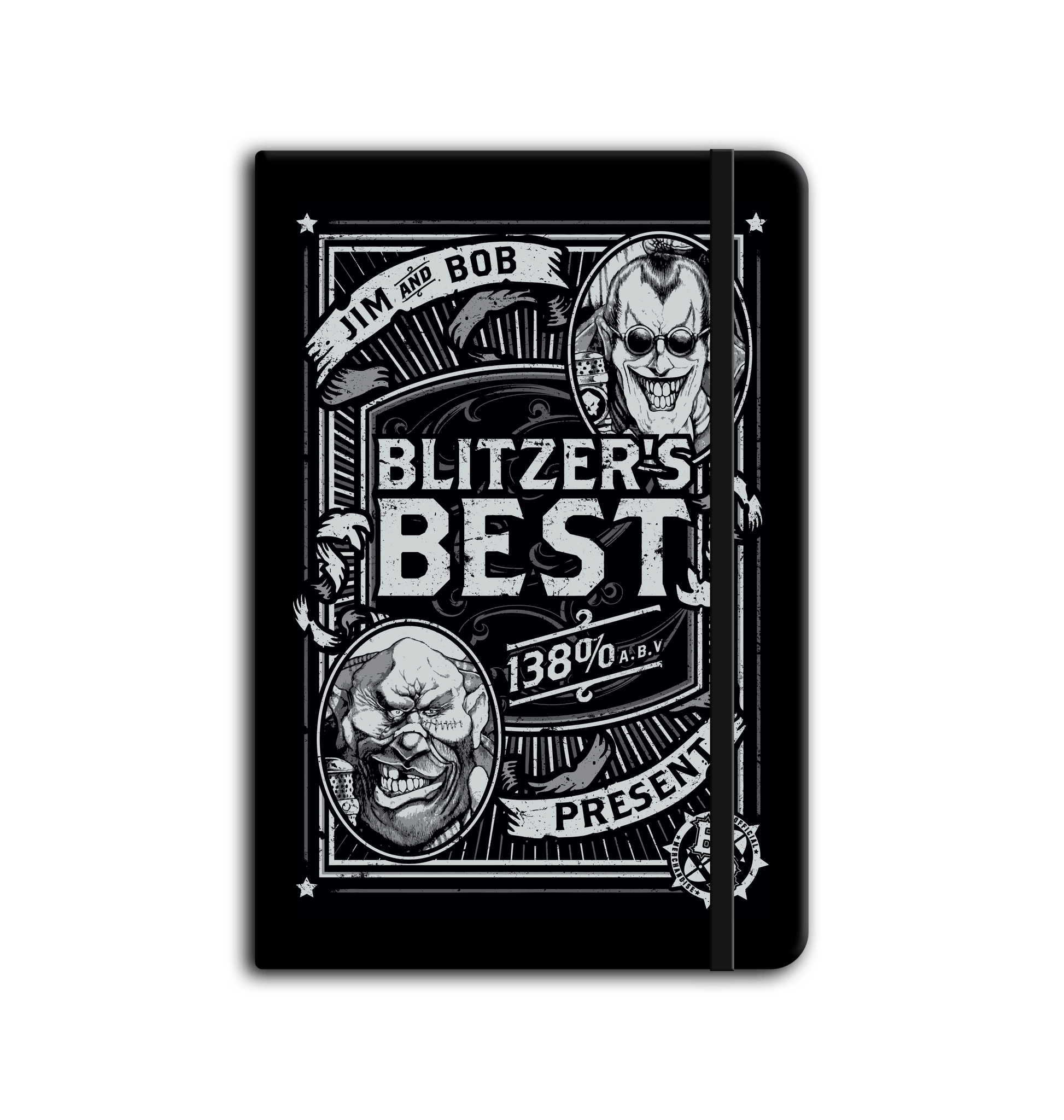 Black Notebook Front