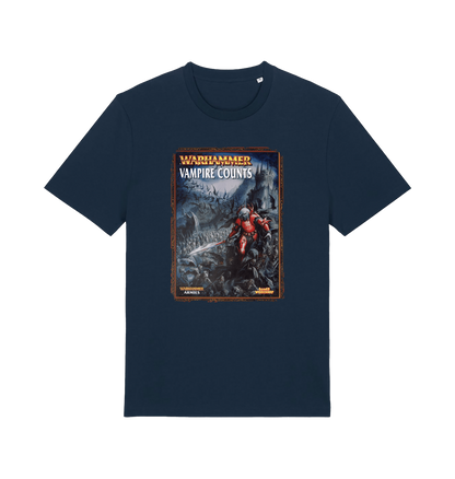 French Navy Printed T-shirt