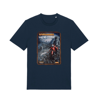 French Navy Printed T-shirt
