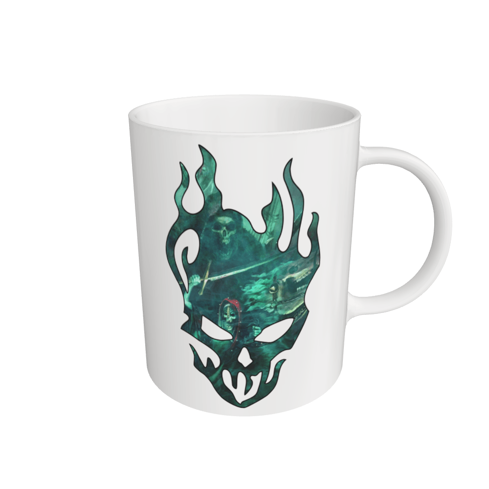 White Mug Front