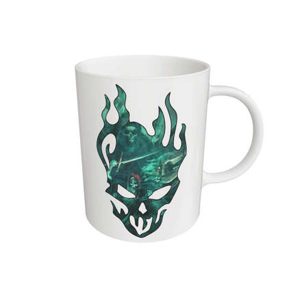 White Mug Front