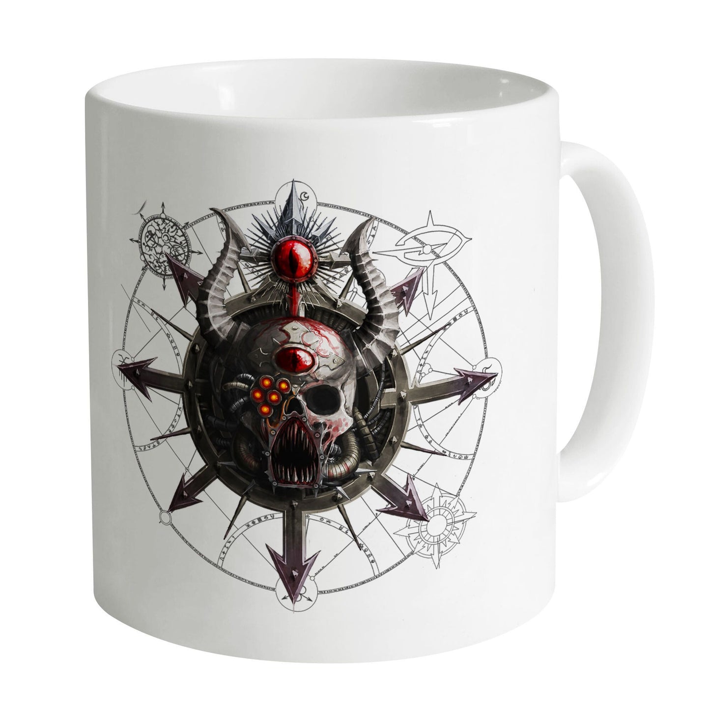 White Mug Front