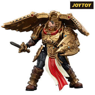 JoyToy Warhammer The Horus Heresy Action Figure - Legio Custodes, Custodian Venatari Squad, Venatari with Venatari Lance (1/18 Scale) Preorder