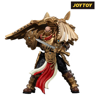 JoyToy Warhammer The Horus Heresy Action Figure - Legio Custodes, Custodian Venatari Squad, Venatari with Kenetic Destroyer 2 (1/18 Scale) Preorder