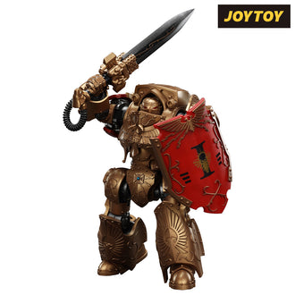 JoyToy Warhammer The Horus Heresy Action Figure - Legio Custodes, Contemptor–Galatus Dreadnought (1/18 Scale) Preorder