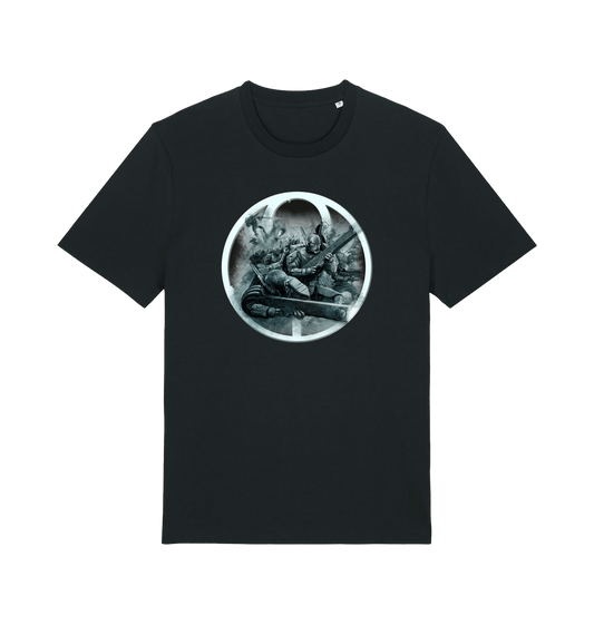 Black Printed T-shirt