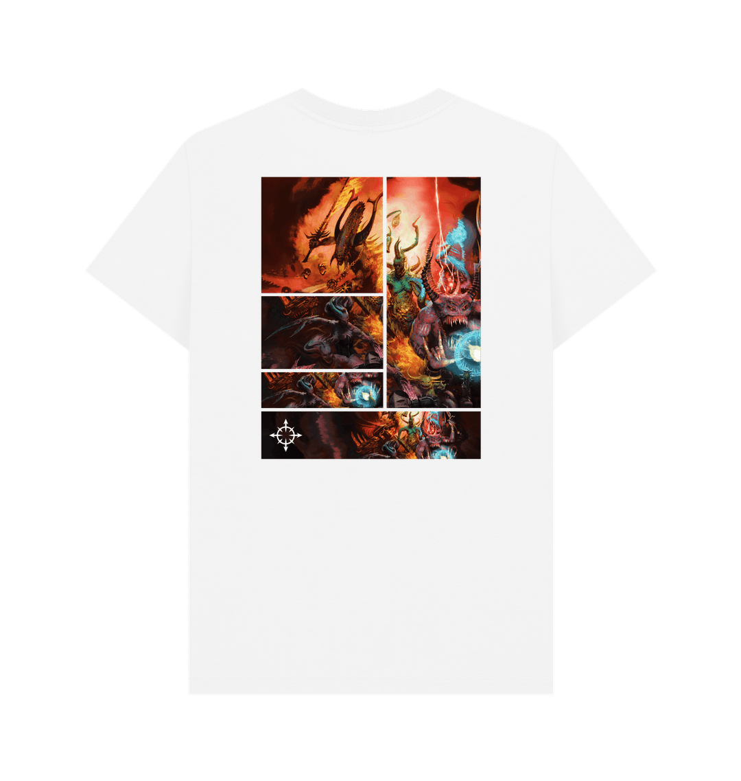 White Printed T-shirt