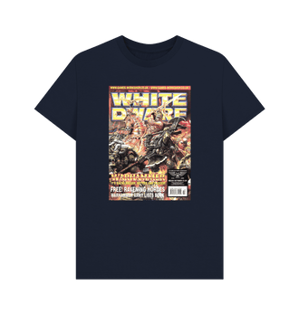 Navy Blue White Dwarf Issue 250 T Shirt