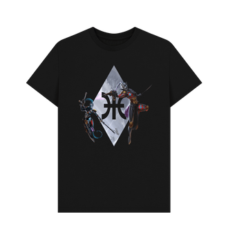 Black Premium Harlequins T Shirt