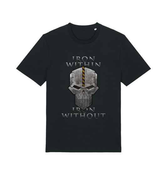 Black Printed T-shirt Front