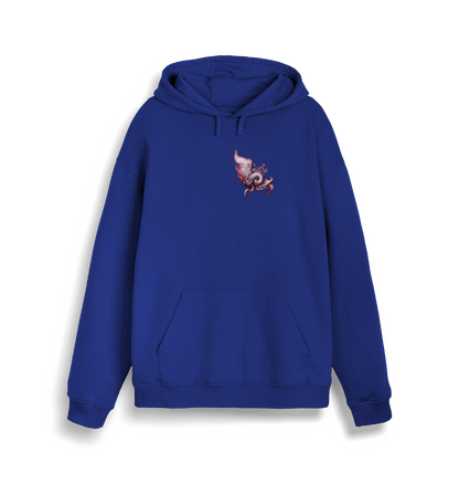 Worker Blue Printed Sweater Front