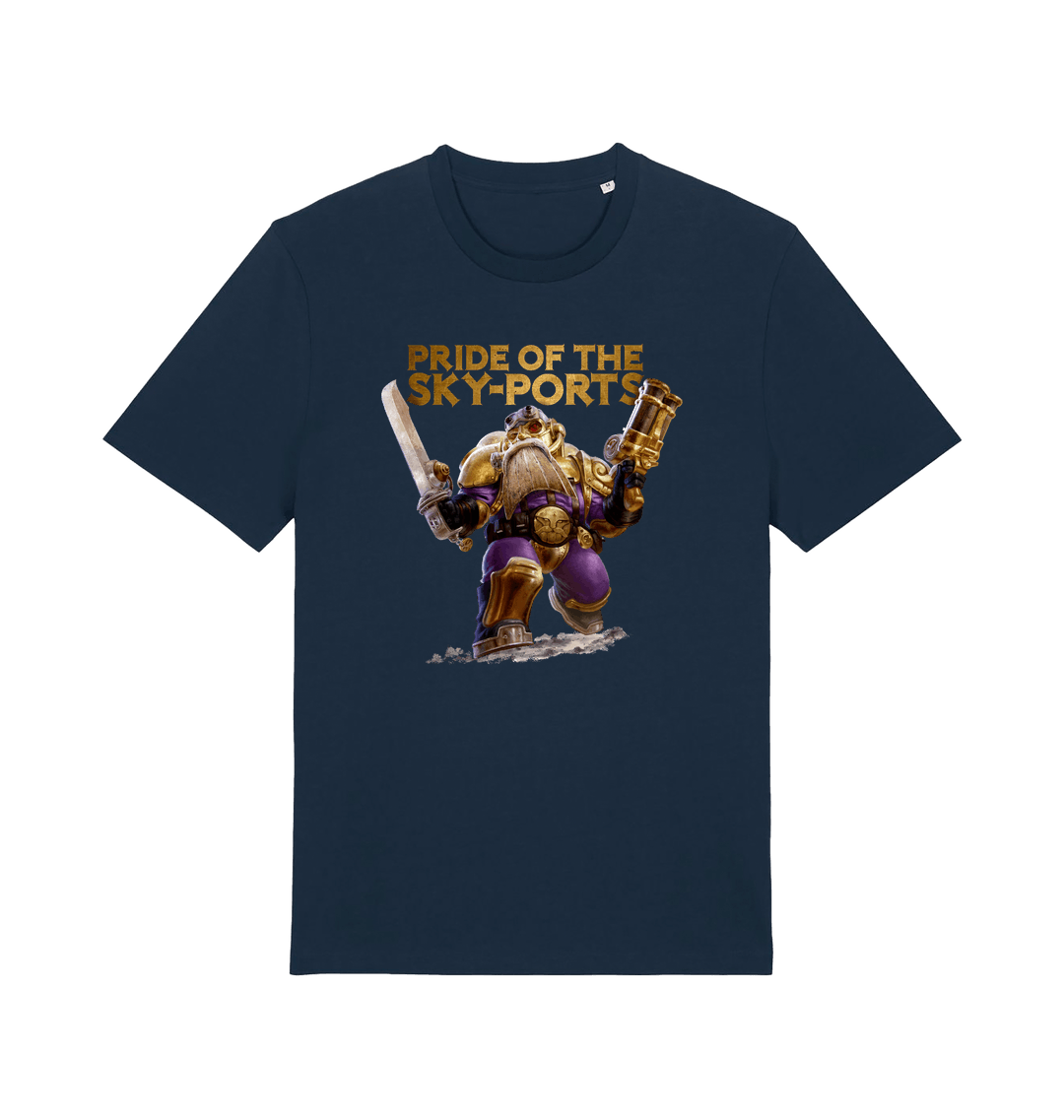 French Navy Printed T-shirt
