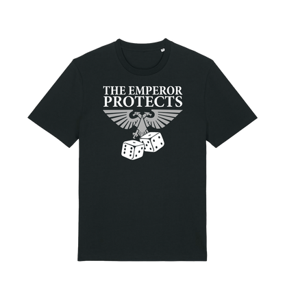 Black Printed T-shirt Front