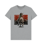 Athletic Grey Premium Warhammer The Old World Orc & Goblin Tribes Wolf Rider T-Shirt