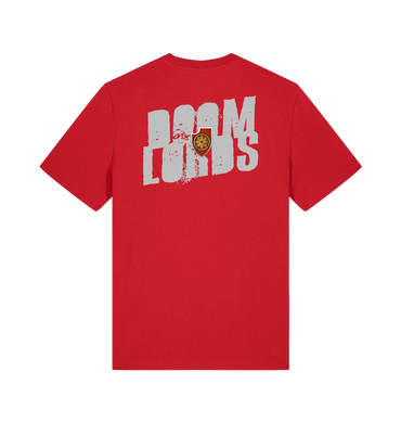 Red Printed T-shirt Back