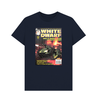 Navy Blue White Dwarf Issue 222 T Shirt