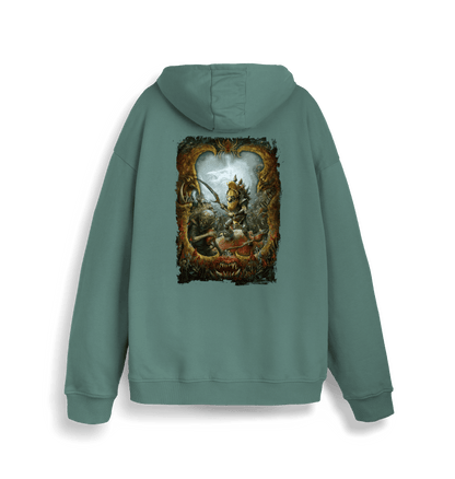 Green Bay Printed Sweater Back