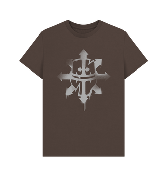 Chocolate Chaos Knights Graffiti Insignia T Shirt