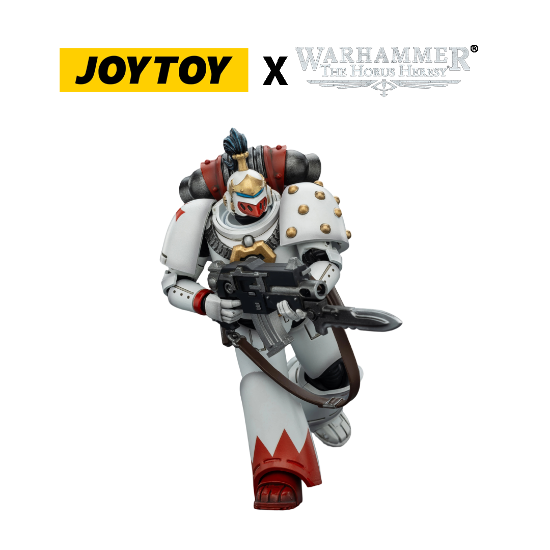 JoyToy Warhammer The Horus Heresy Action Figure - White Scars, MKVI Tactical Legionary (1/18 Scale)