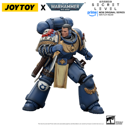 JoyToy Warhammer 40,000 Action Figure - Titus with Laurels of Victory (1/18 Scale) Preorder