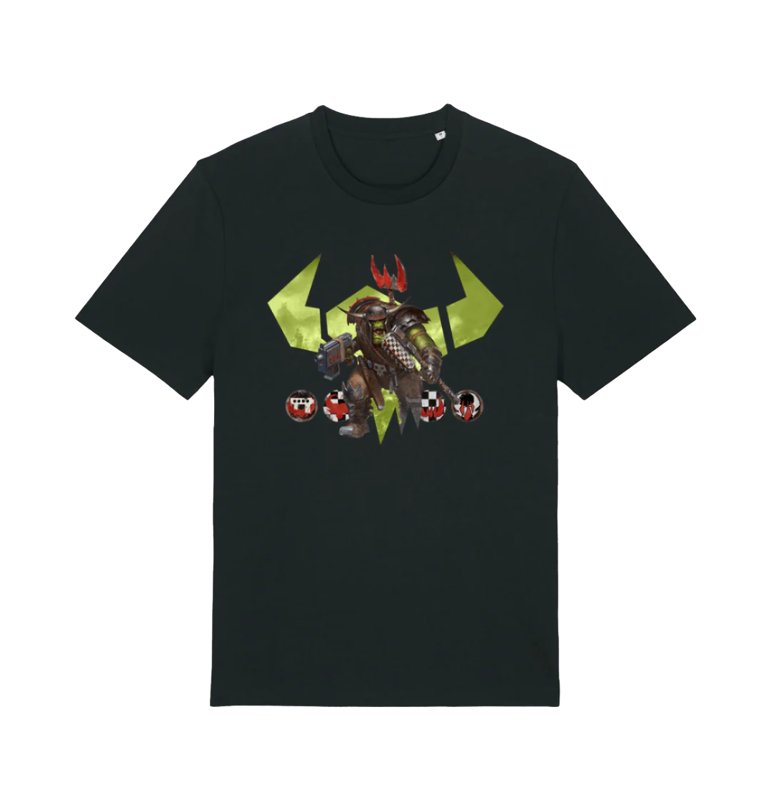 Black Printed T-shirt