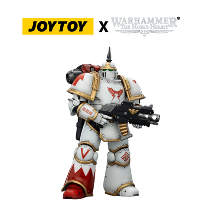 JoyToy Warhammer The Horus Heresy Action Figure - White Scars, MKIII Tactical Legionary (1/18 Scale)