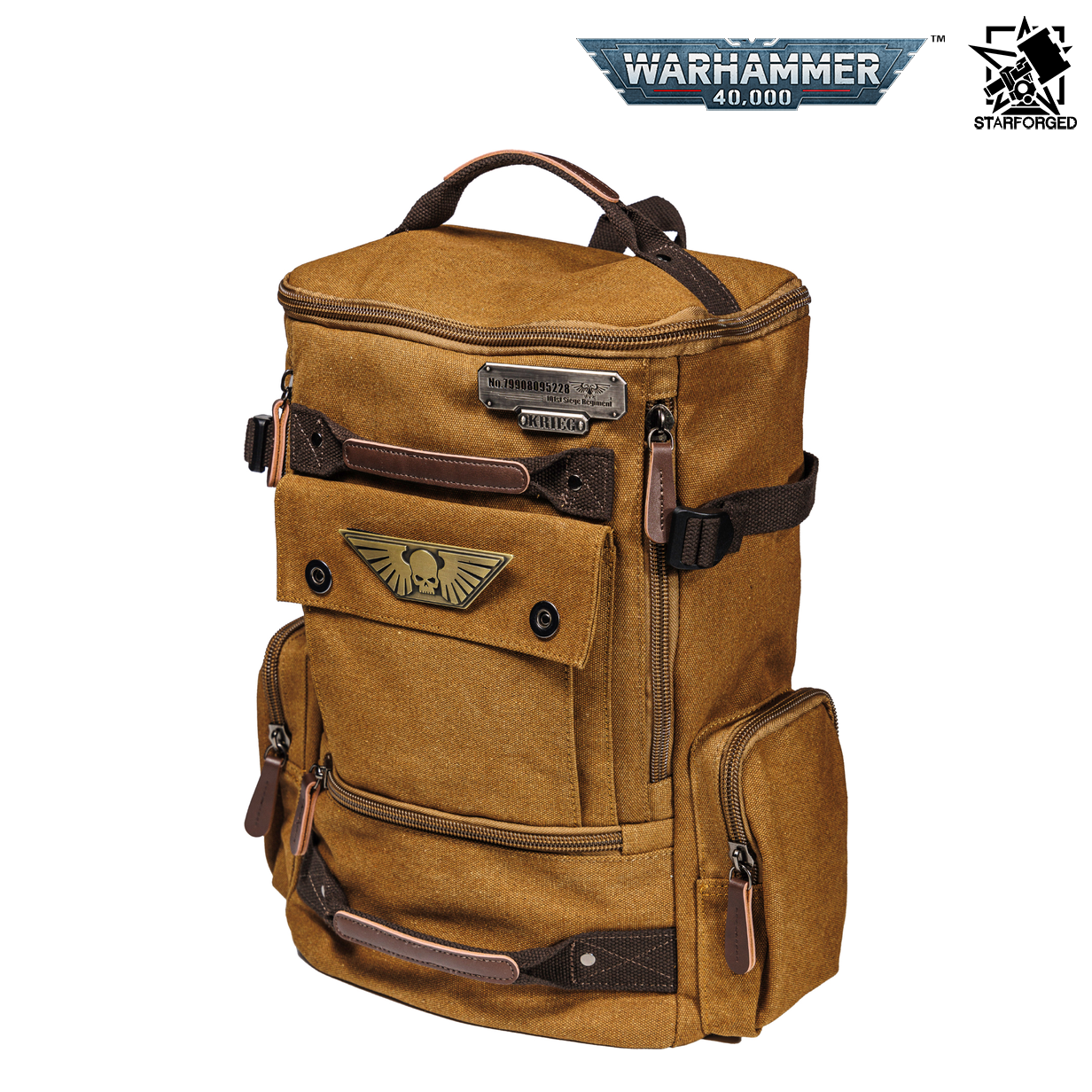 Starforged Warhammer 40,000 Astra Militarum Death Korps of Krieg Siege Regiment Backpack