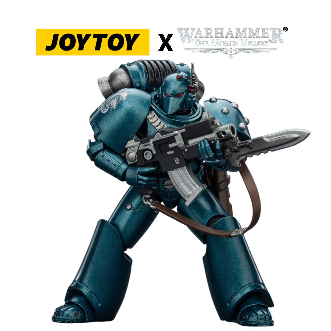 JoyToy Warhammer The Horus Heresy Action Figure - Alpha Legion, MKVI Legionary (1/18 Scale)