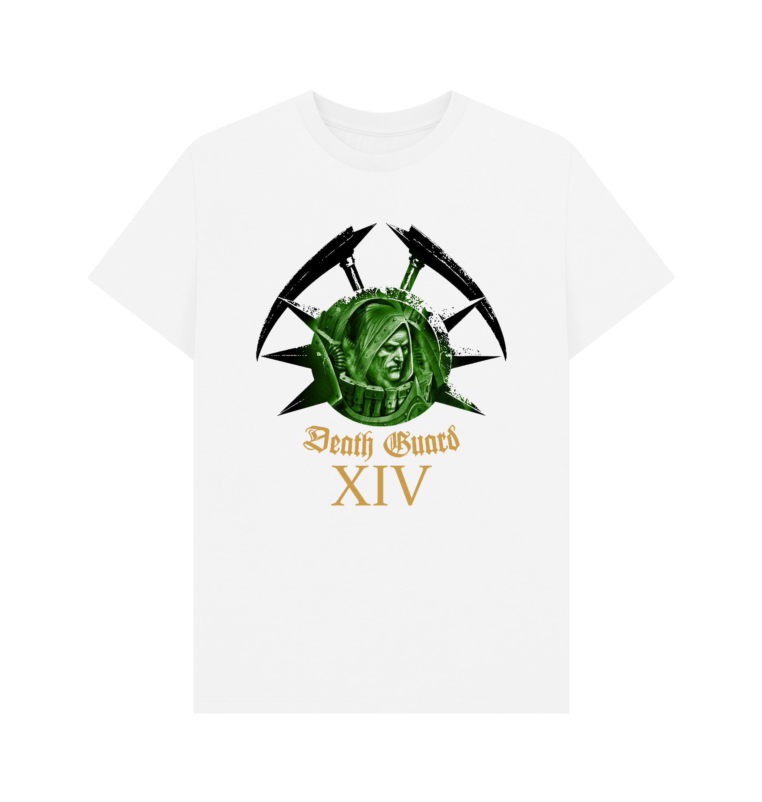 White Death Guard - Mortarion White T Shirt